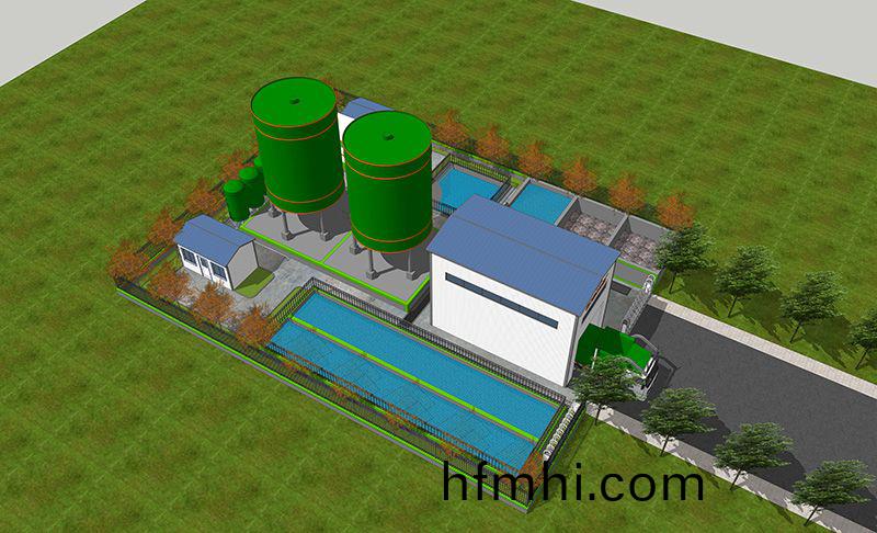 恭賀我司郃武高鐵湖北段某隧道汚水處理(li)站順利竣工(gong)